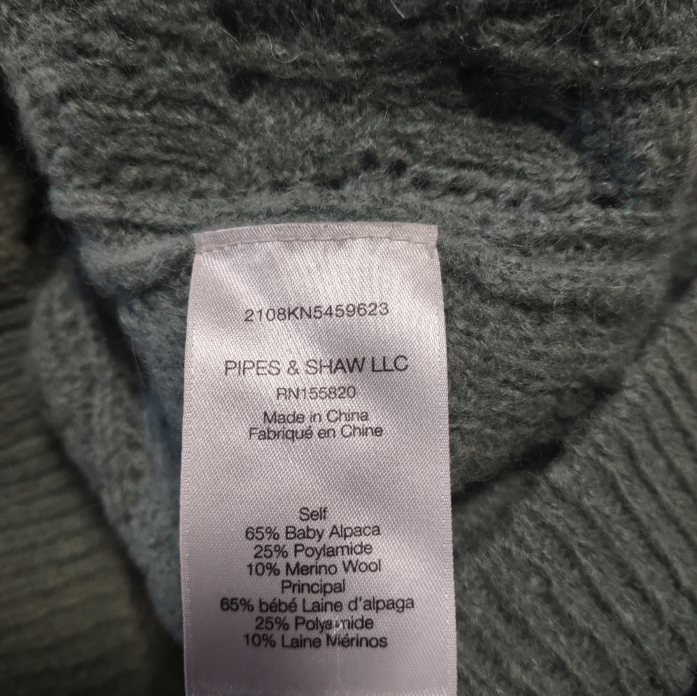 Veronica Beard Alpaca Turtleneck Sweater Size: S - Picture 8 of 8